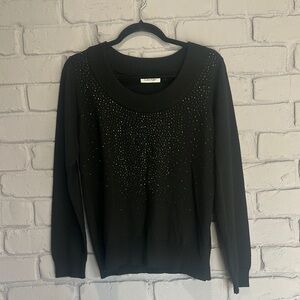 NWOT Calvin Klein Black Crew Neck Sweater size M